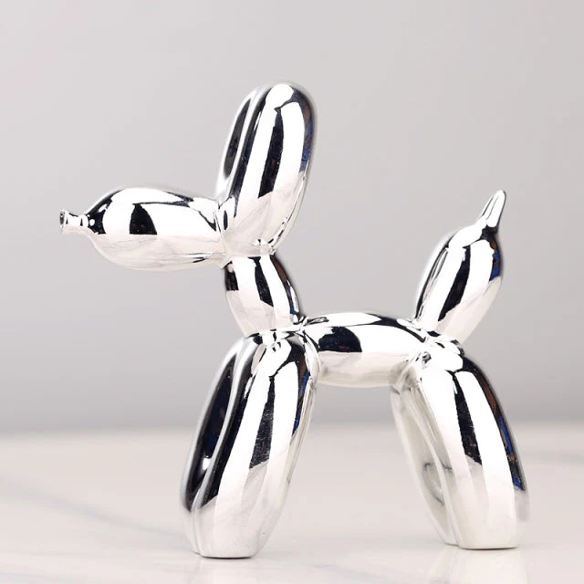 Nordic Resin Balloon Dog Figurines - Image 9