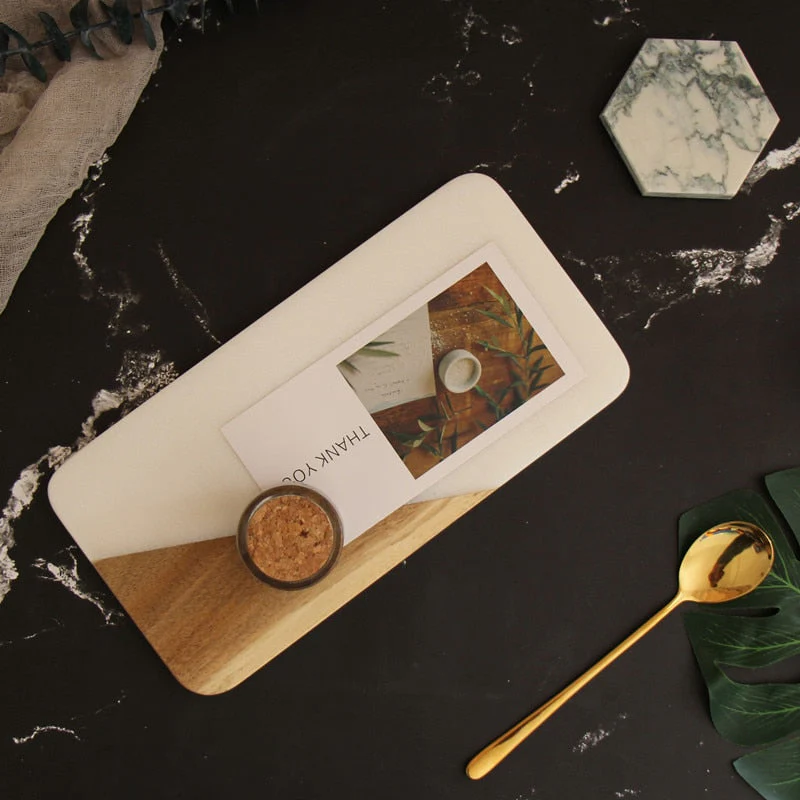 Nordic Simple Marble Serving Tray - Image 3