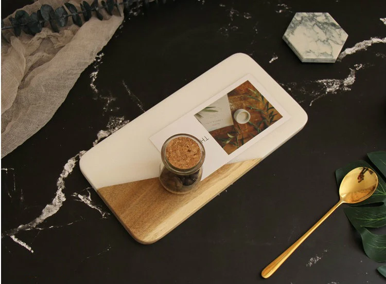 Nordic Simple Marble Serving Tray - Image 4
