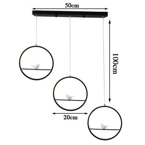 Nordic Style Birds Pendant Lights - Image 3