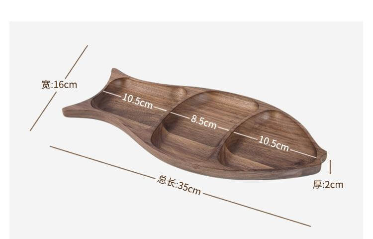 Nordic Style Creative Fish Snack Plates - Image 13