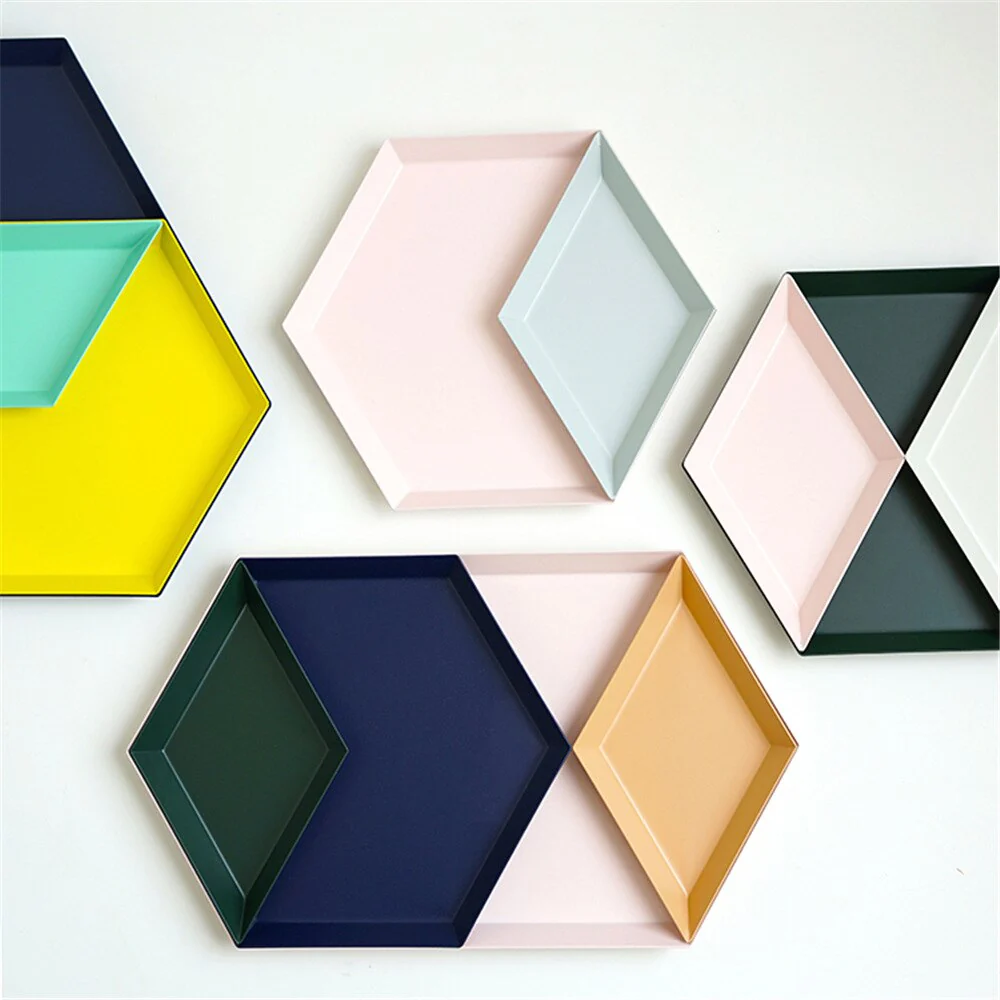 Nordic Style Geometric Tray - Image 2