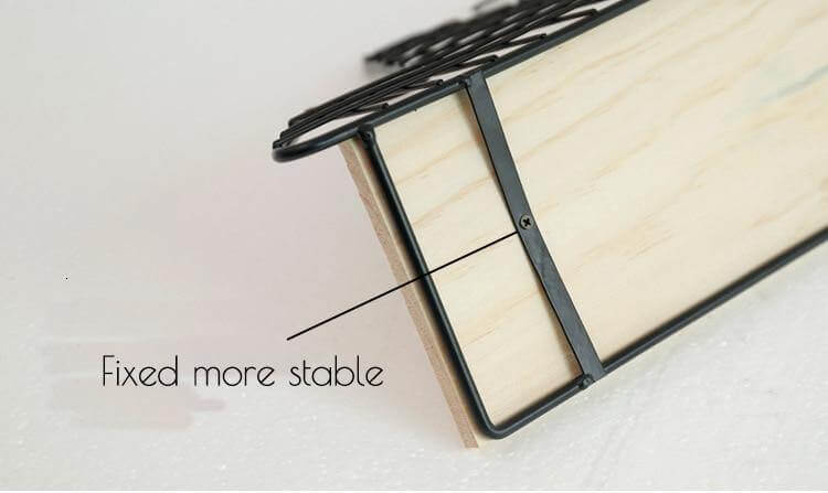 Nordic Style Metal Wall Shelf - Image 6