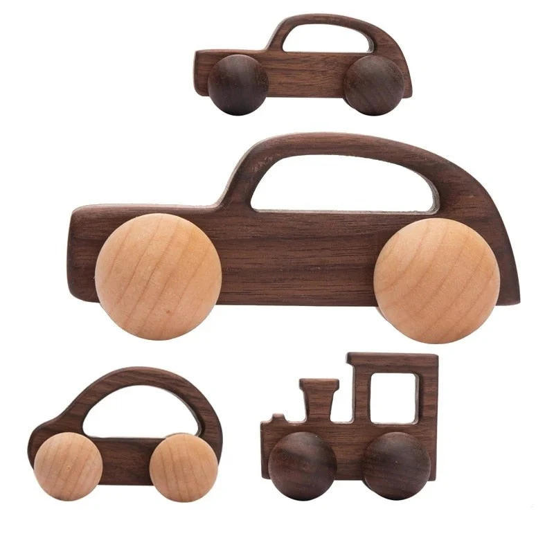 Nordic Style Minimal Wooden Car - Image 10