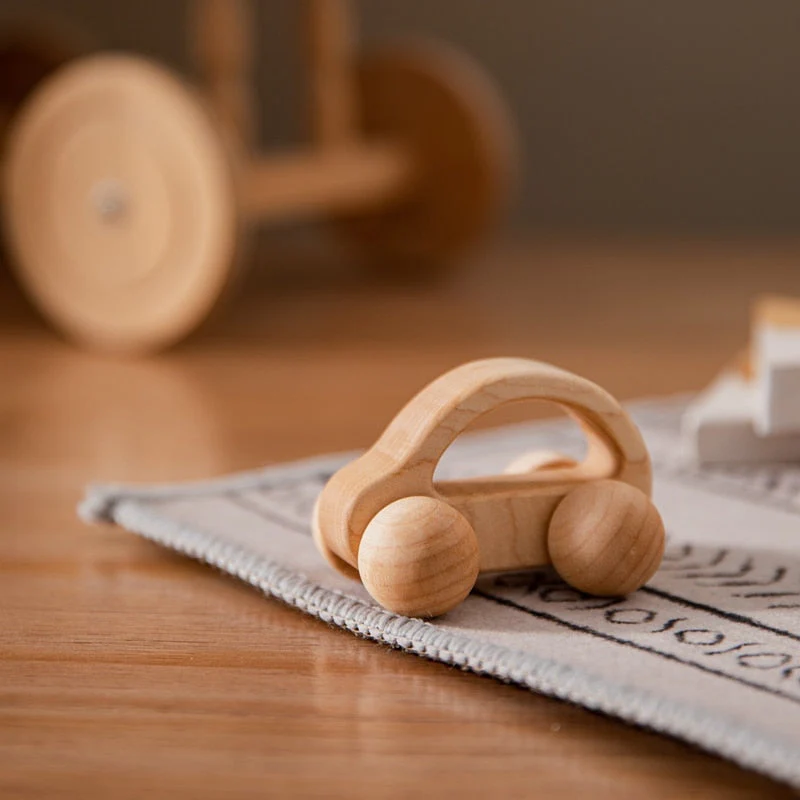 Nordic Style Minimal Wooden Car - Image 5