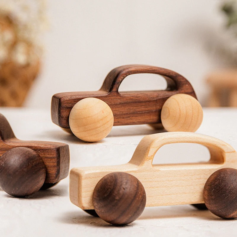 Nordic Style Minimal Wooden Car - Image 6