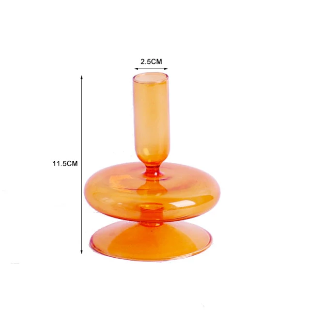 Nordic Stylish Bubble Glass Candle Holder - Image 10