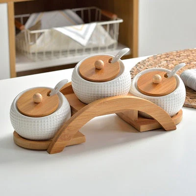 Nordic Touch Ceramic Smart Seasoning Set - Image 3