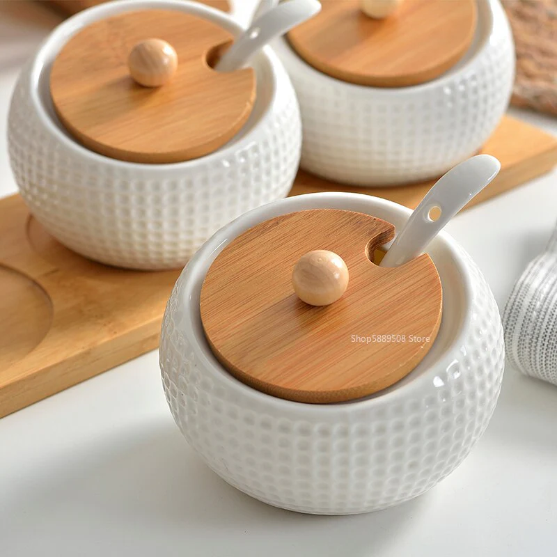 Nordic Touch Ceramic Smart Seasoning Set - Image 4