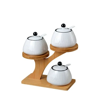 Nordic Touch Ceramic Smart Seasoning Set - Image 6