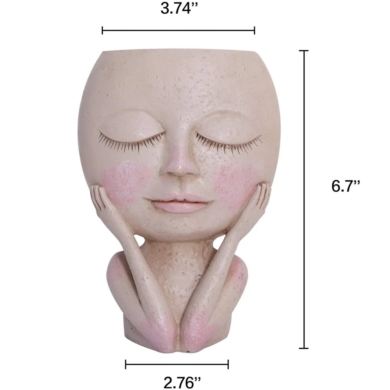 Nordic Women's Peace Flower Pot - Image 4