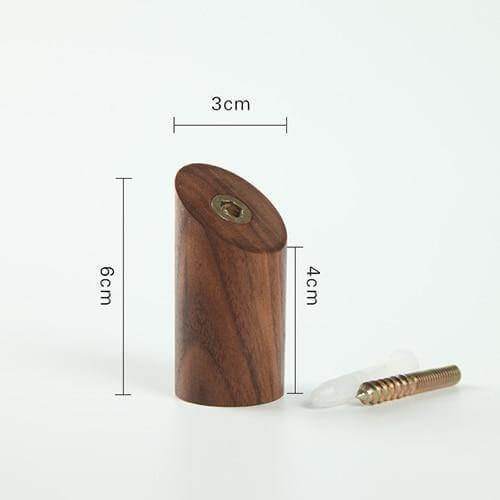 Nordic Wooden Easy Wall-Mounted Clothes Hanger - Image 19