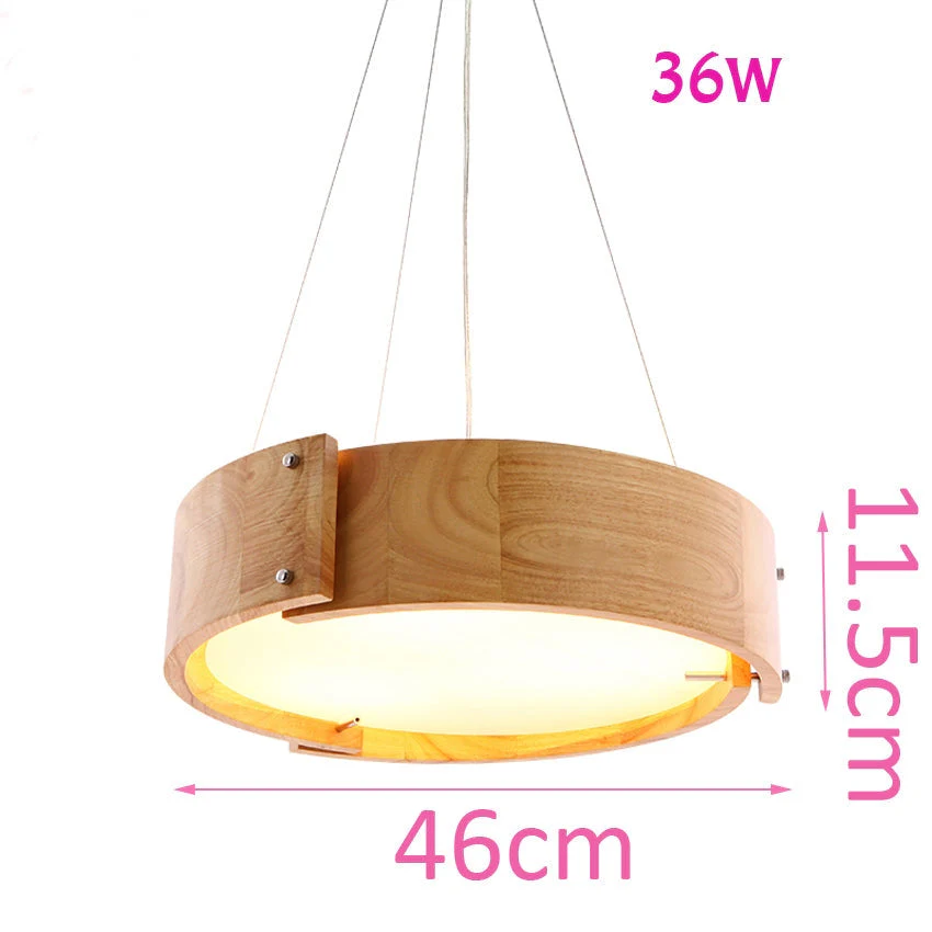 Nordic Wooden Luxury Select LED Pendant Light - Image 8