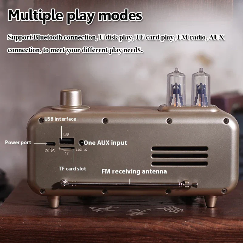 Nostalgia Sound Retro Bluetooth Speaker - Image 5