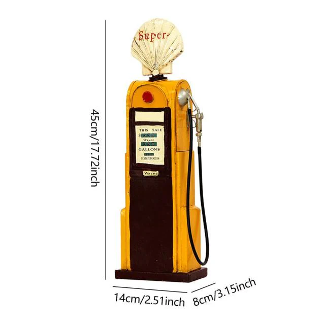 Nostalgic American Country Petrol Pump - Image 7