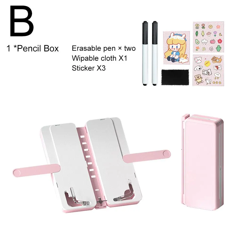 Note Keeper Foldable Book Holder Pencil Box - Image 10