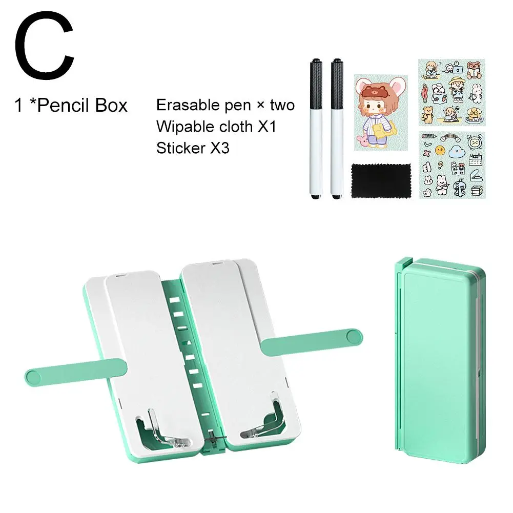 Note Keeper Foldable Book Holder Pencil Box - Image 11