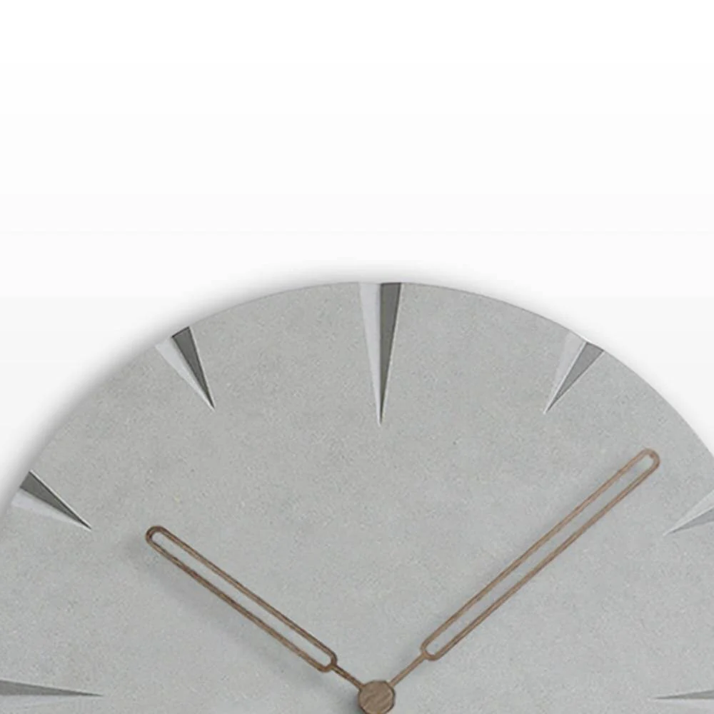 Novel Grey Life Wooden Wall Clock - Image 3