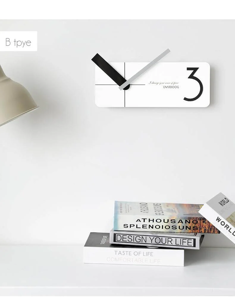 Novelty Creative Silent Art Wall Clock - Image 10