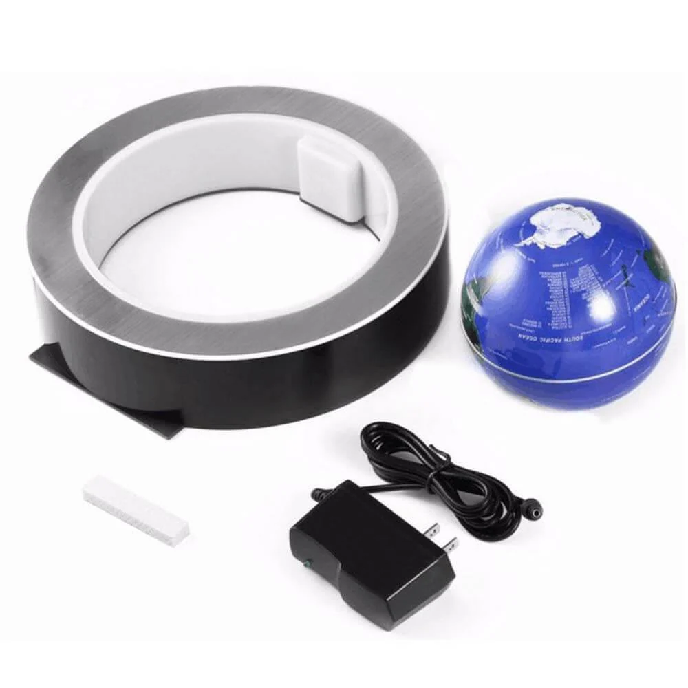 Novelty Floating Globe LED World Magnetic Levitation Lamp - Image 14