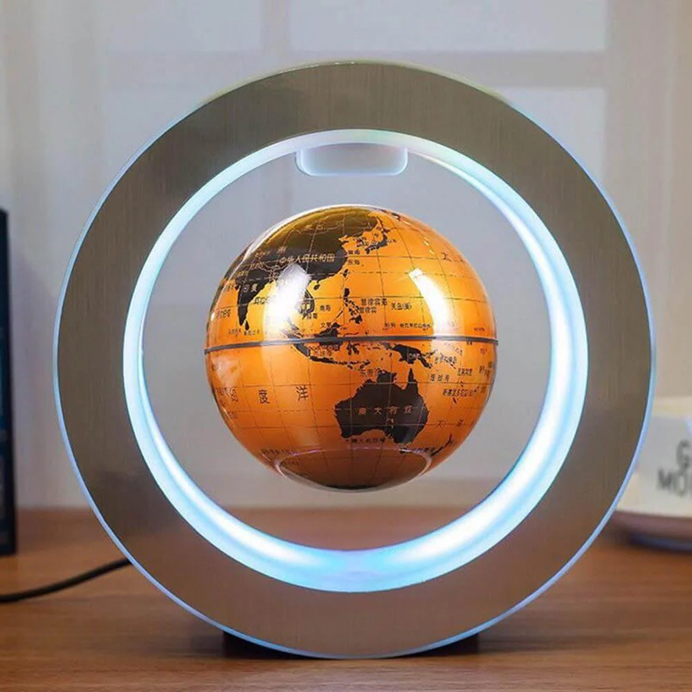 Novelty Floating Globe LED World Magnetic Levitation Lamp - Image 15