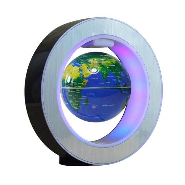 Novelty Floating Globe LED World Magnetic Levitation Lamp - Image 4