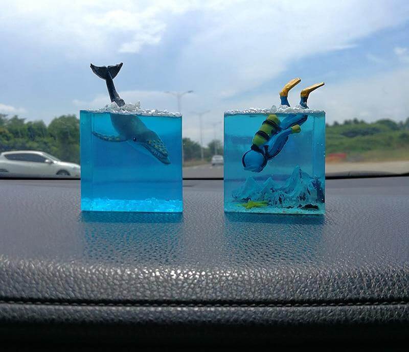 Ocean Scuba Diver Lamp - Image 3
