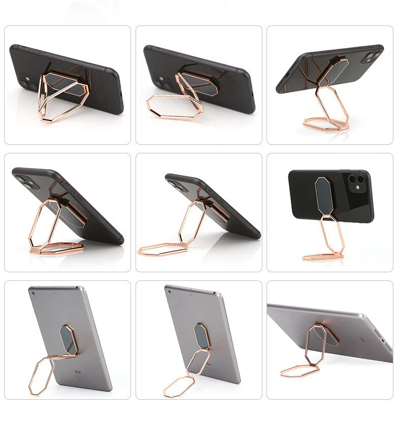 Octagon Shape Metal Phone Holder Stand - Image 7