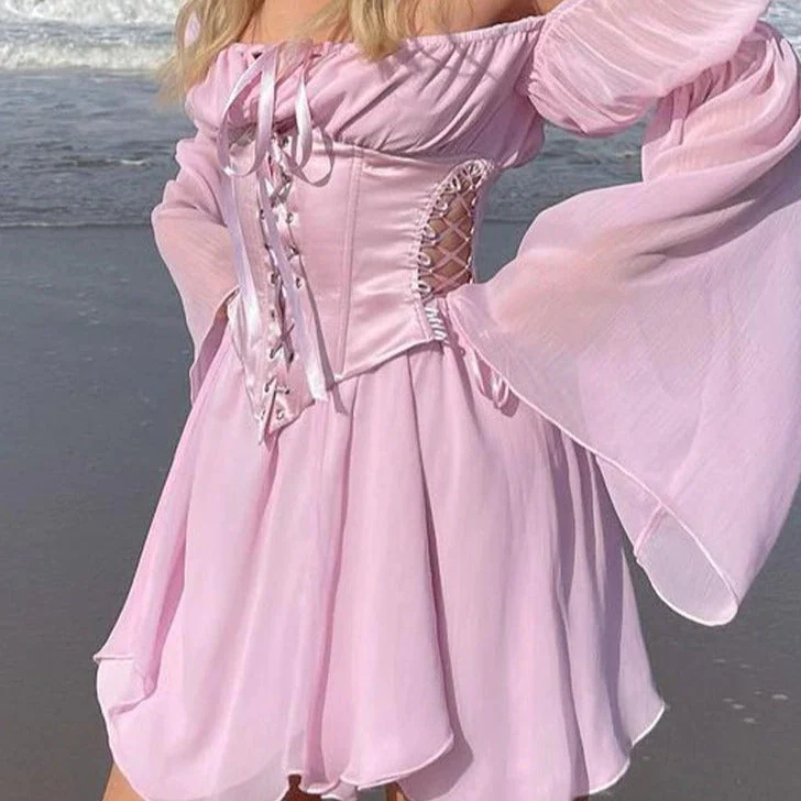 Off Shoulder Summer Dress - Image 2