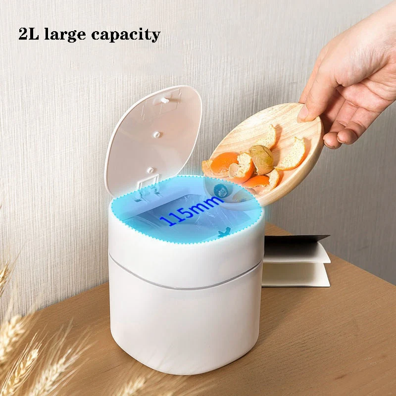 Office Wizard Mini Desktop Trash Can - Image 4