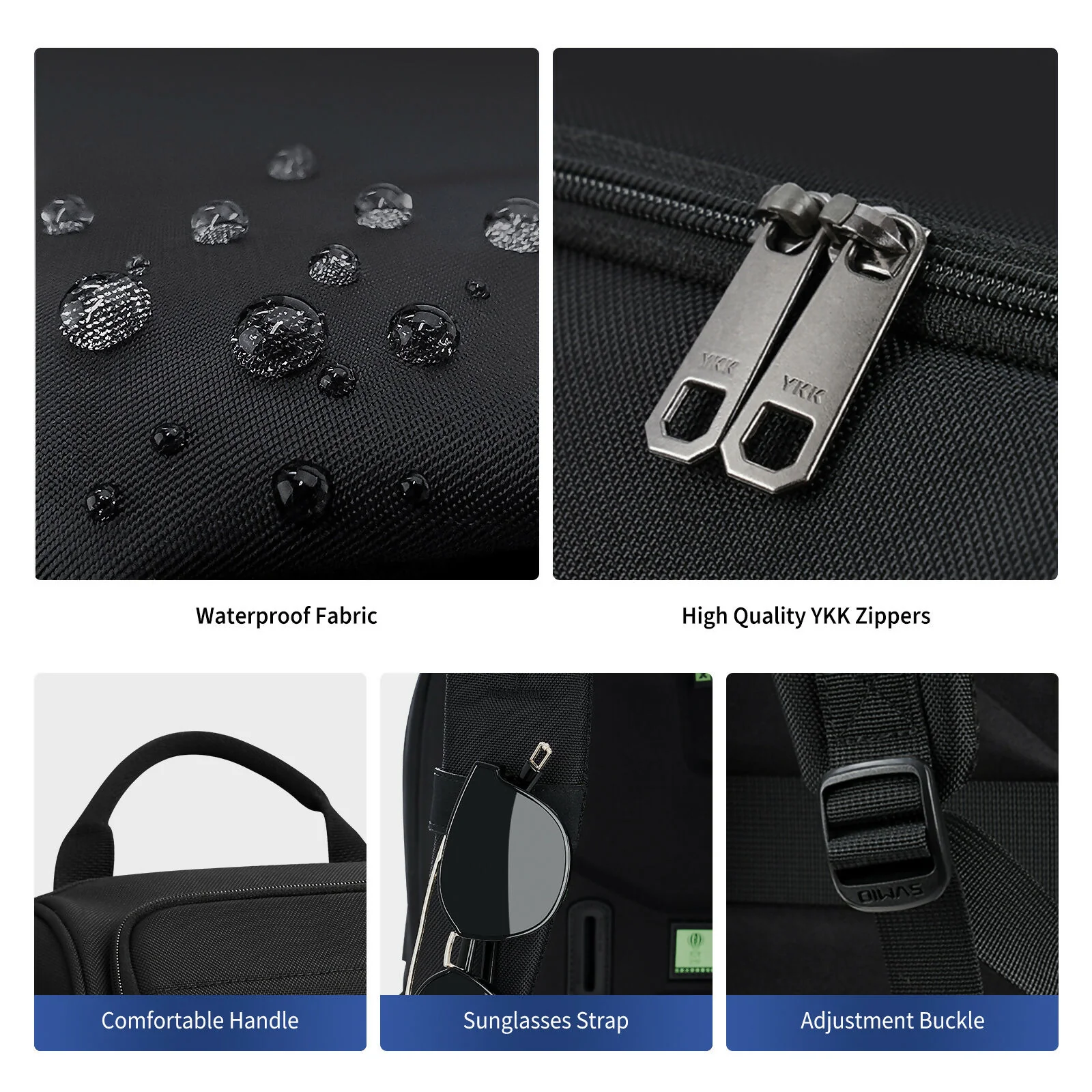 OIWAS 15.6” Laptop Backpack With USB Charging Port - Image 3