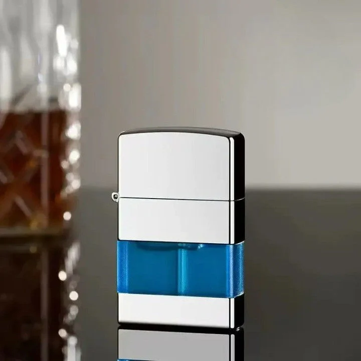 Old School Spark Durable Metal Gas Lighter - Image 7