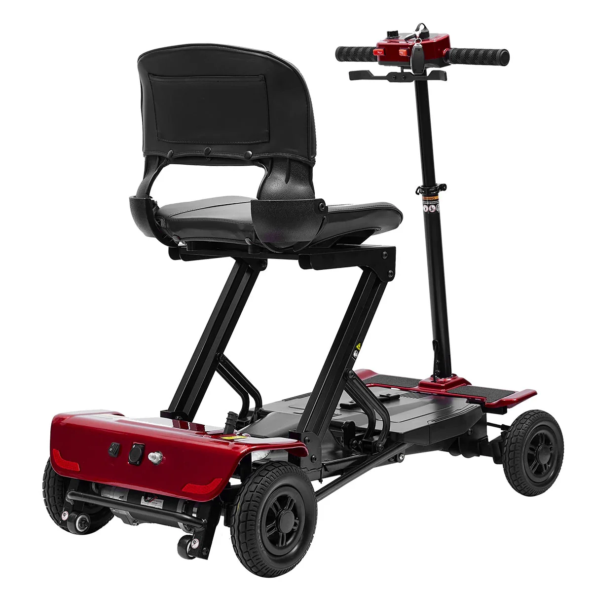 One Button Folding Elderly Mobility Electric Scooter - Image 2