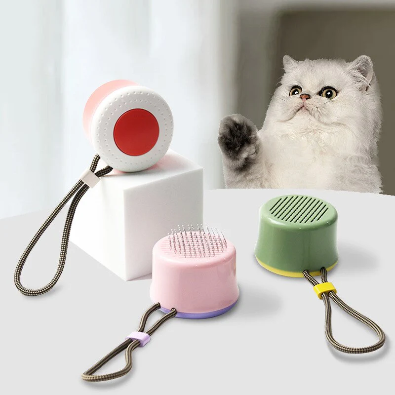 One Click Clean Mini Cat Hair Removal Brush - Image 5