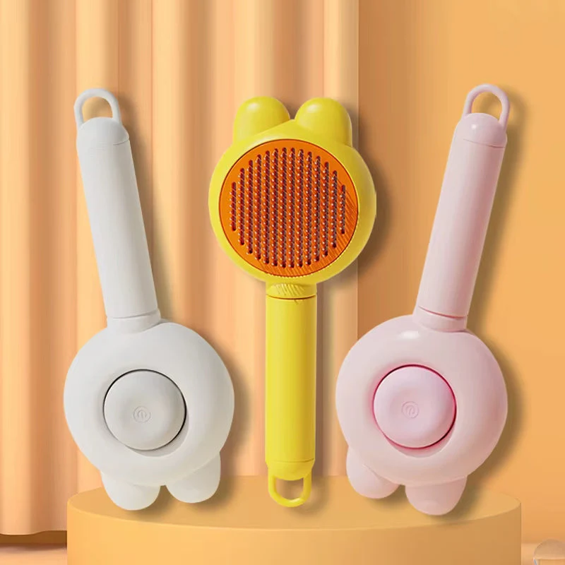 One Click Hair Removal Pet Grooming Brush