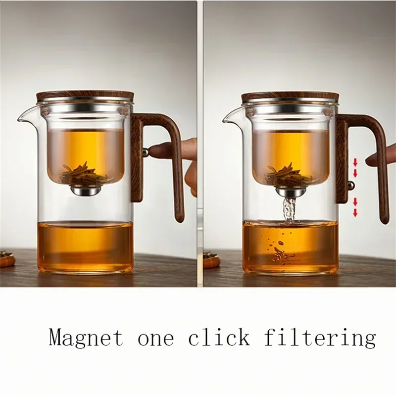 One-Click Magnetic Switch Tea Separation Teapot - Image 5