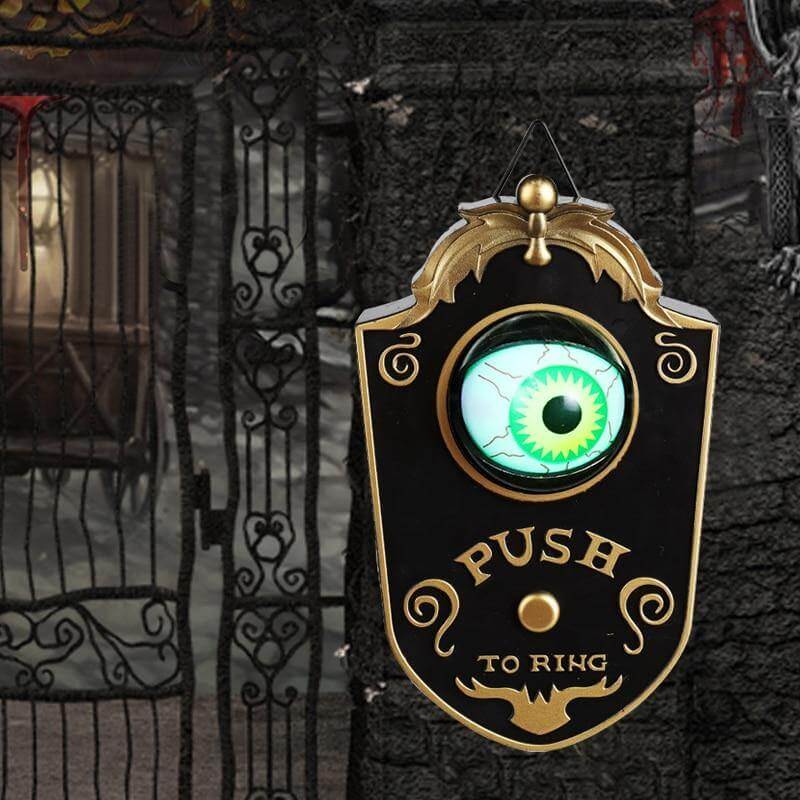 One-Eyed Luminous Glowing Halloween Doorbell - Image 8