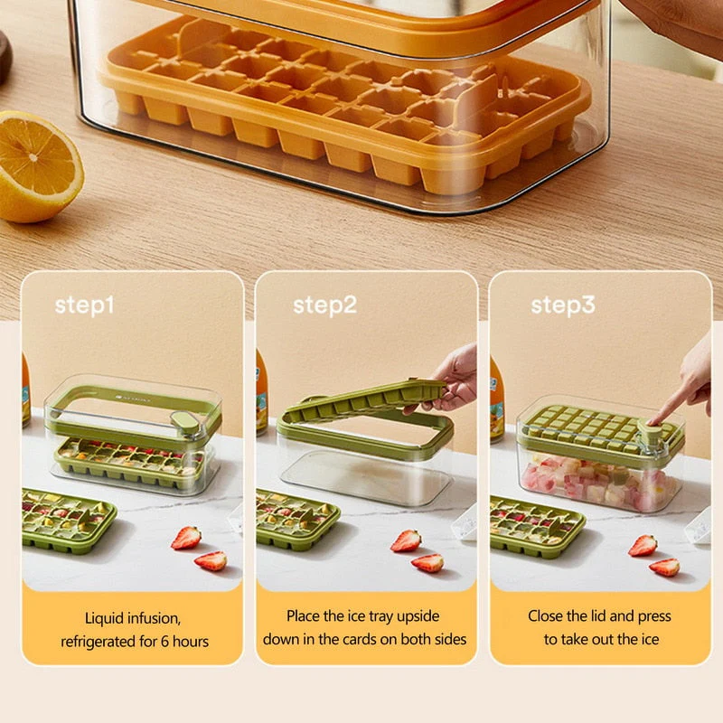 One Push Easy Large Ice Box Dispenser - Image 5
