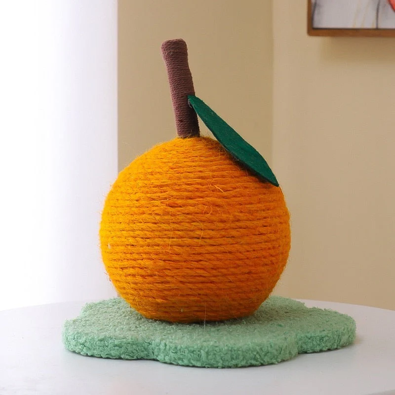 Orange Tree Pet Scratching Toy - Image 4