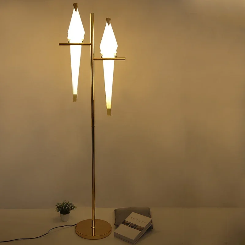 Origami Bird Sculptural Floor Lamp - Image 2