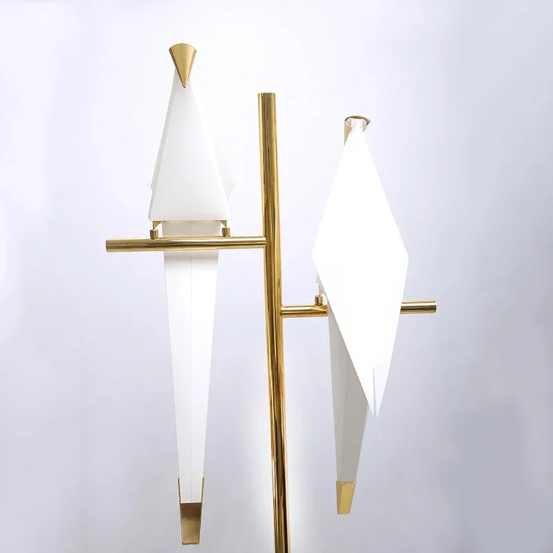 Origami Bird Sculptural Floor Lamp - Image 4