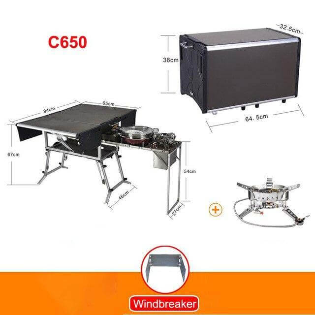 Outdoor Foldable Mobile Kitchen - Image 24