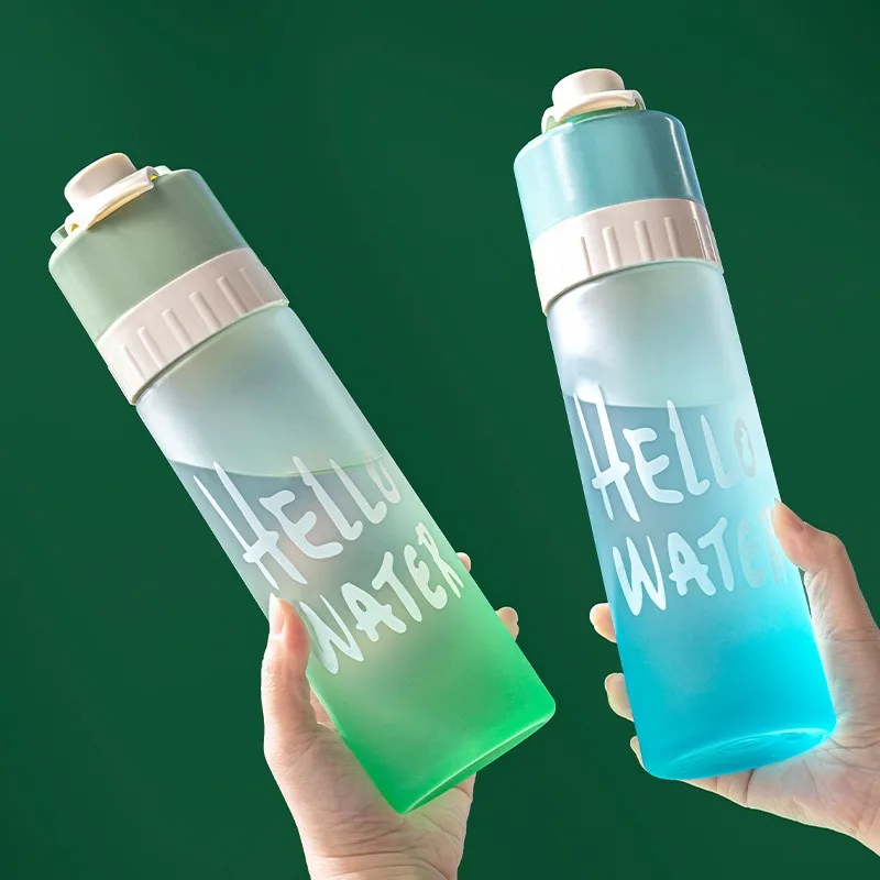 Outdoor Hiking Spray Cooling Water Bottle - Image 3