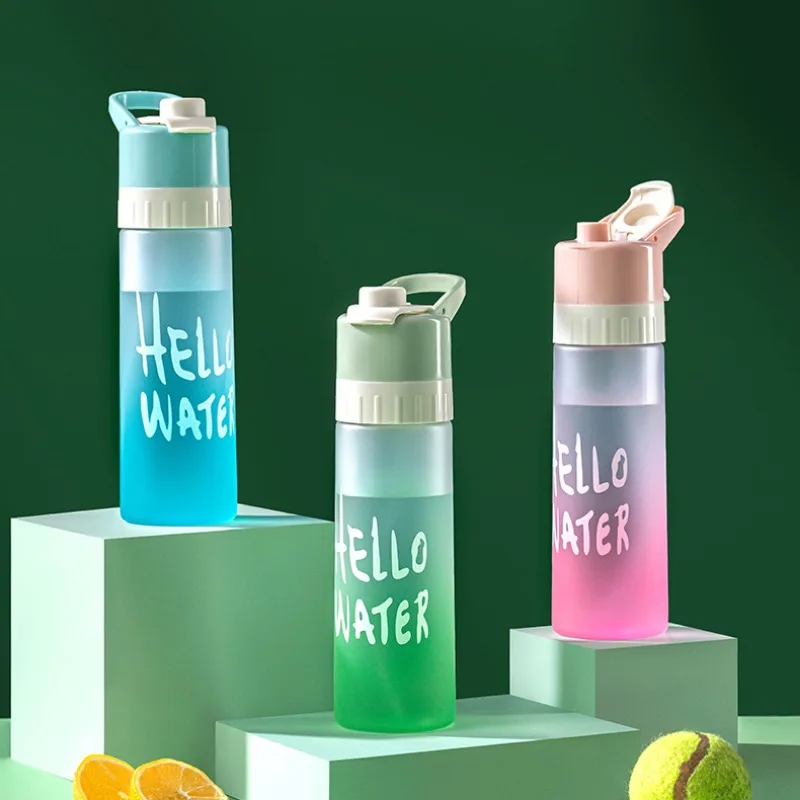 Outdoor Hiking Spray Cooling Water Bottle - Image 4