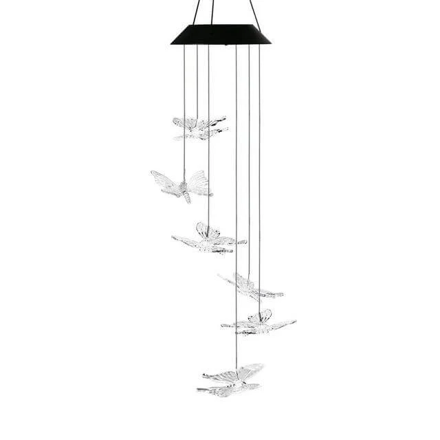 Outdoor LED Solar Hummingbirds DrangFly Lamp - Image 3