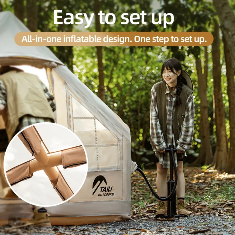 Outdoor Mansion Inflatable Waterproof Comfy Giant Tent - Image 6