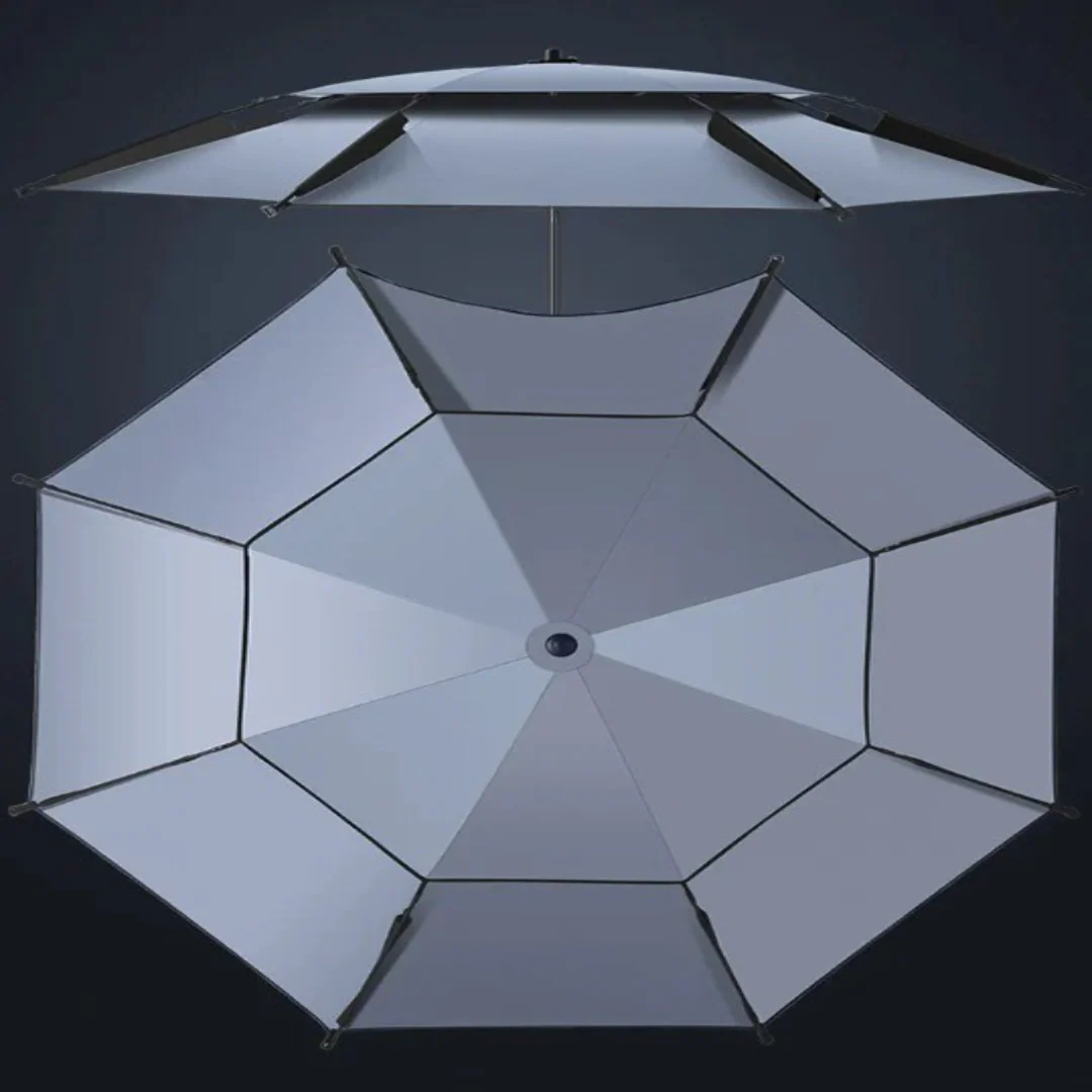 Outdoor Shade Double-Layer Fishing Umbrella - Image 2