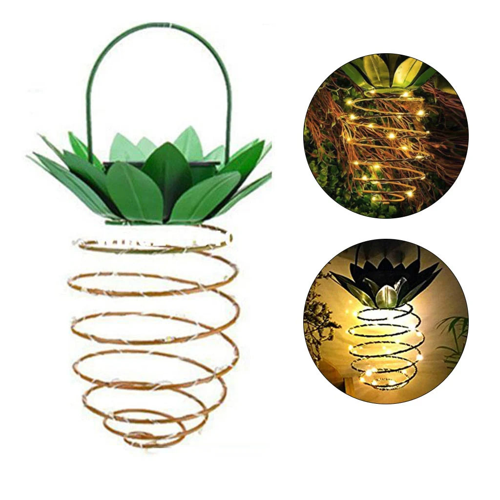 Outdoor Solar Garden Pineapple Automatic Lights - Image 6