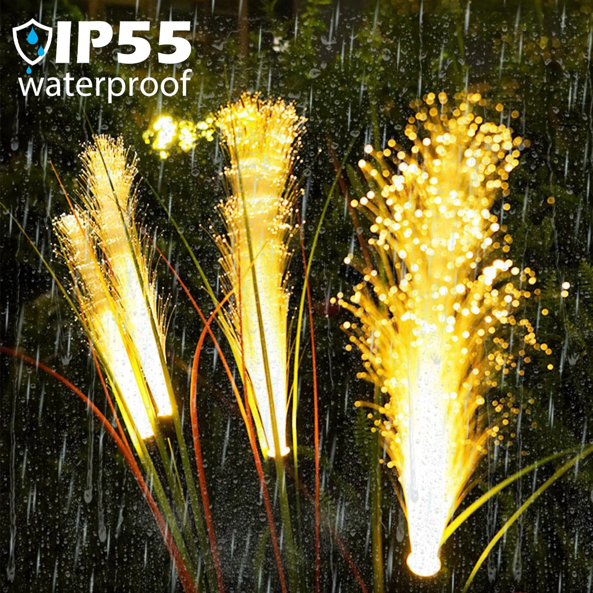 Outdoor Solar Waterproof Reed Garden Lights - Image 3