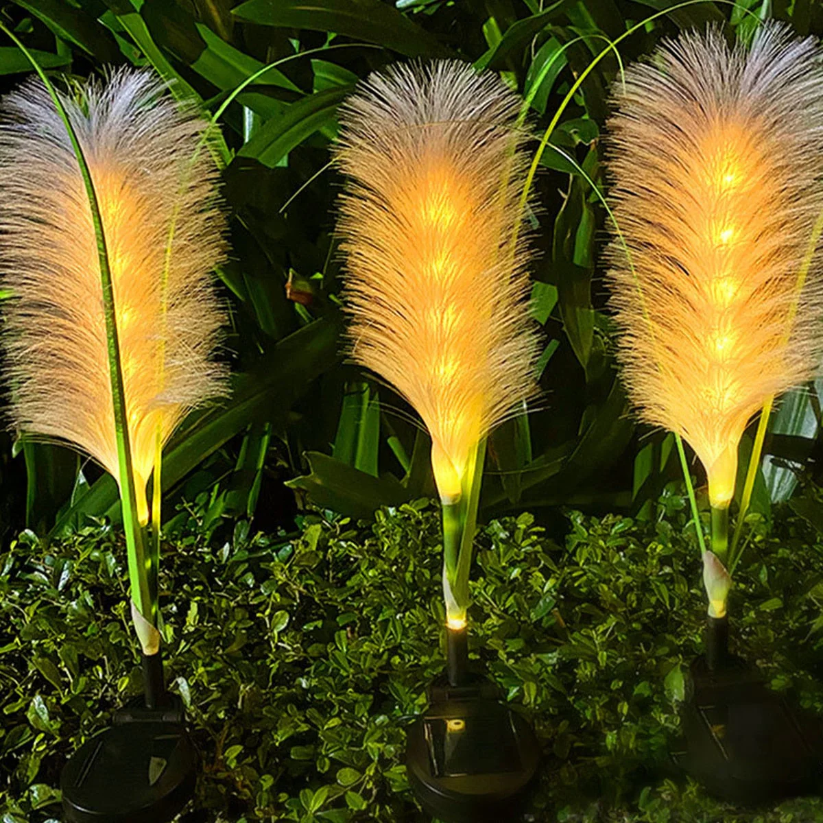 Outdoor Solar Waterproof Reed Garden Lights - Image 5